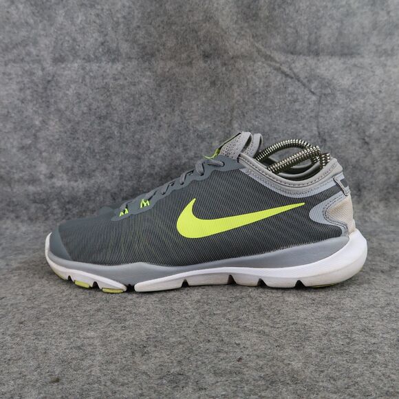 Nike Shoes Womens 8 Athletic Trainer Flex Supreme TR 4 Running Active Grey Green - Picture 5 of 13
